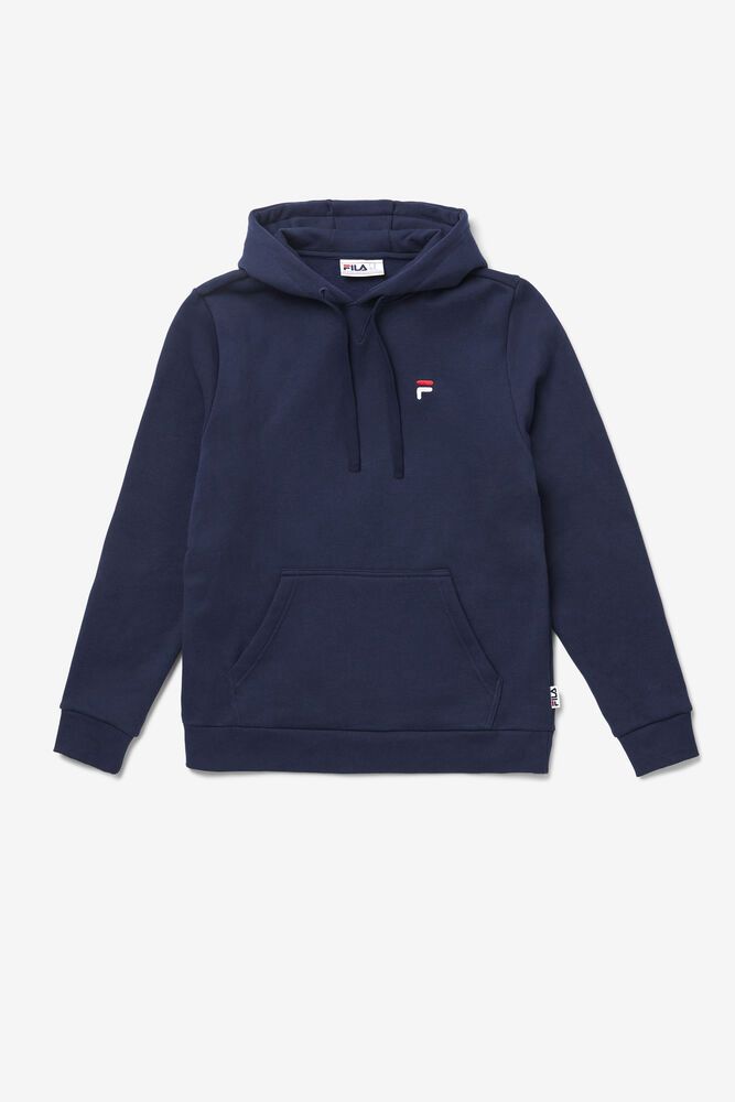 Fila Hoodie Mens Navy Luka - Ireland 48057-TVIS